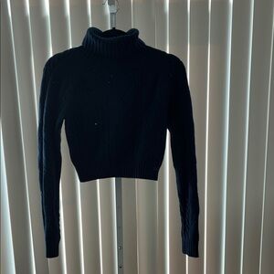 Sunday Best Midnight Blue Turtleneck Sweater